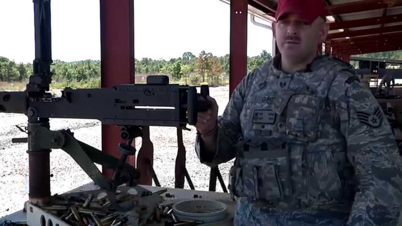169th Security Forces Squadron Heavy Weapons Training