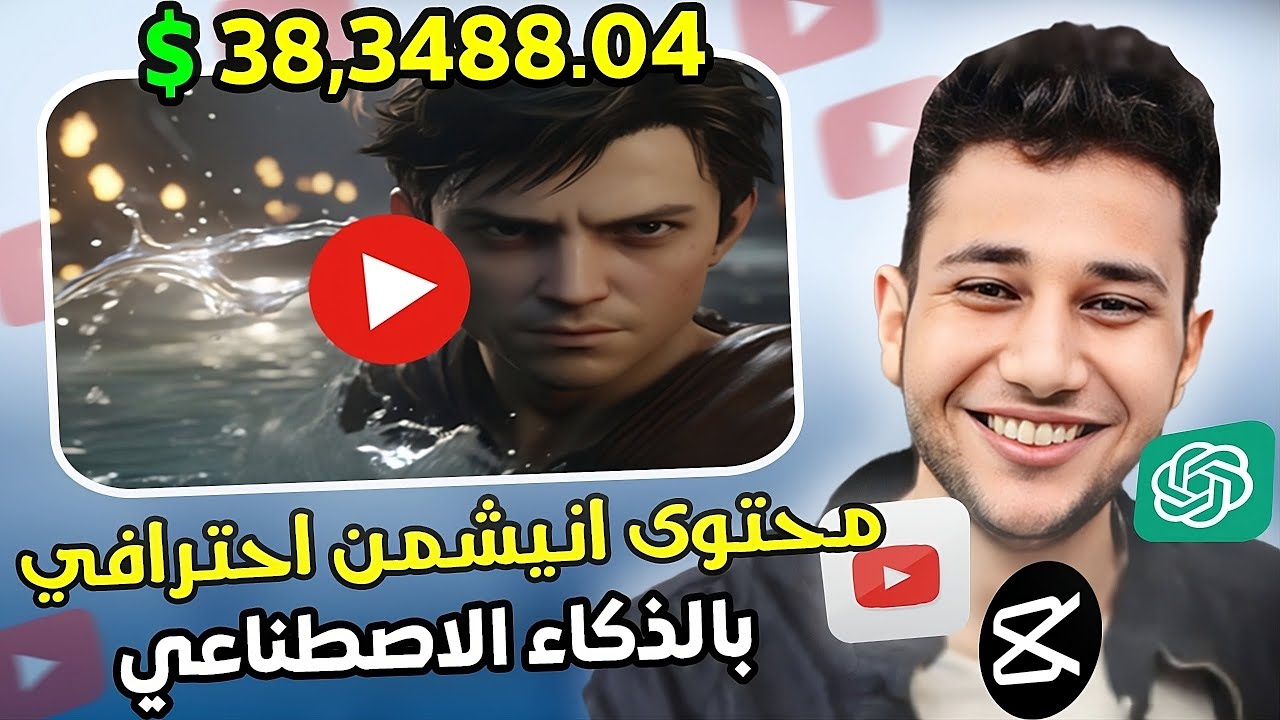 عمل افلام أنيميشن احترافيه بالذكاء الاصطناعي وتحقيق الاف الدولارات من محتوى بدون ظهور