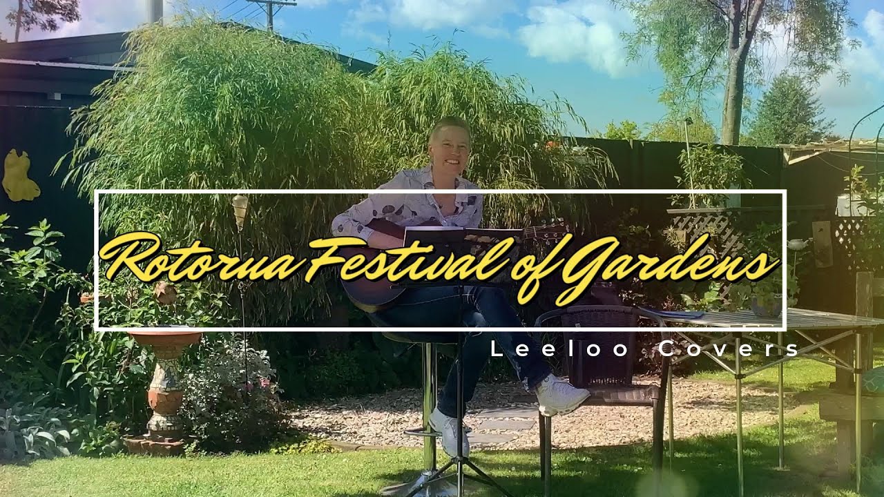 J'ai chanté dans un festival des jardins en Nouvelle Zélande!