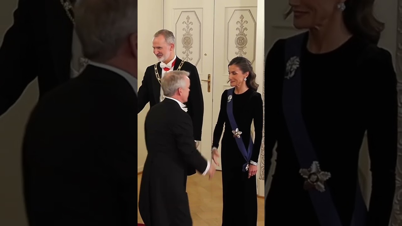 #queenletizia #kingfelipevi #royals #statevisit