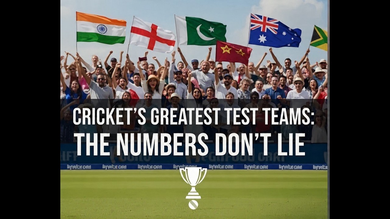 &ldquo;Who Has the BEST Record in Test Cricket? Top 10 Rankings!&rdquo;