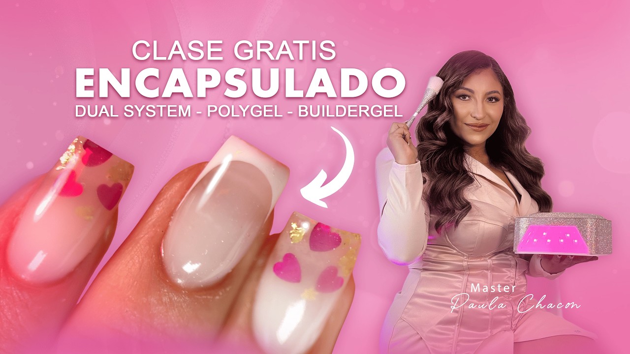 💅Como Hacer Uñas de Polygel PERFECTAS con Dual System Forms Paso a Paso | para SAN VALENTIN
