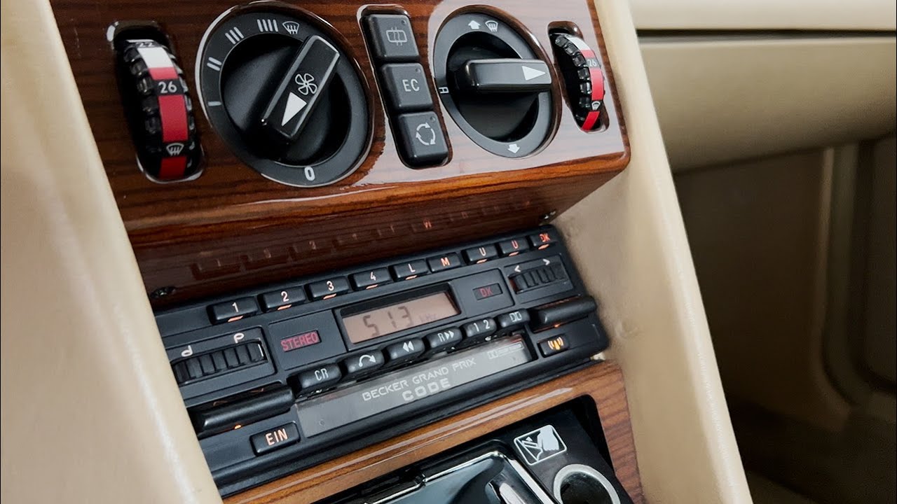 ремонт кассетного авторадио Becker Grand Prix 779  Mercedes w124 w201