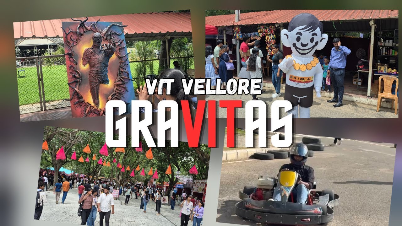Glimpse of graVITas || VIT VELLORE ||  Largest Technical Festival || graVITas'25 #vitvellore #vit