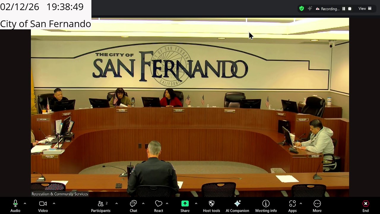 Parks, Wellness and Recreation Commission Meeting (2/12/2026)