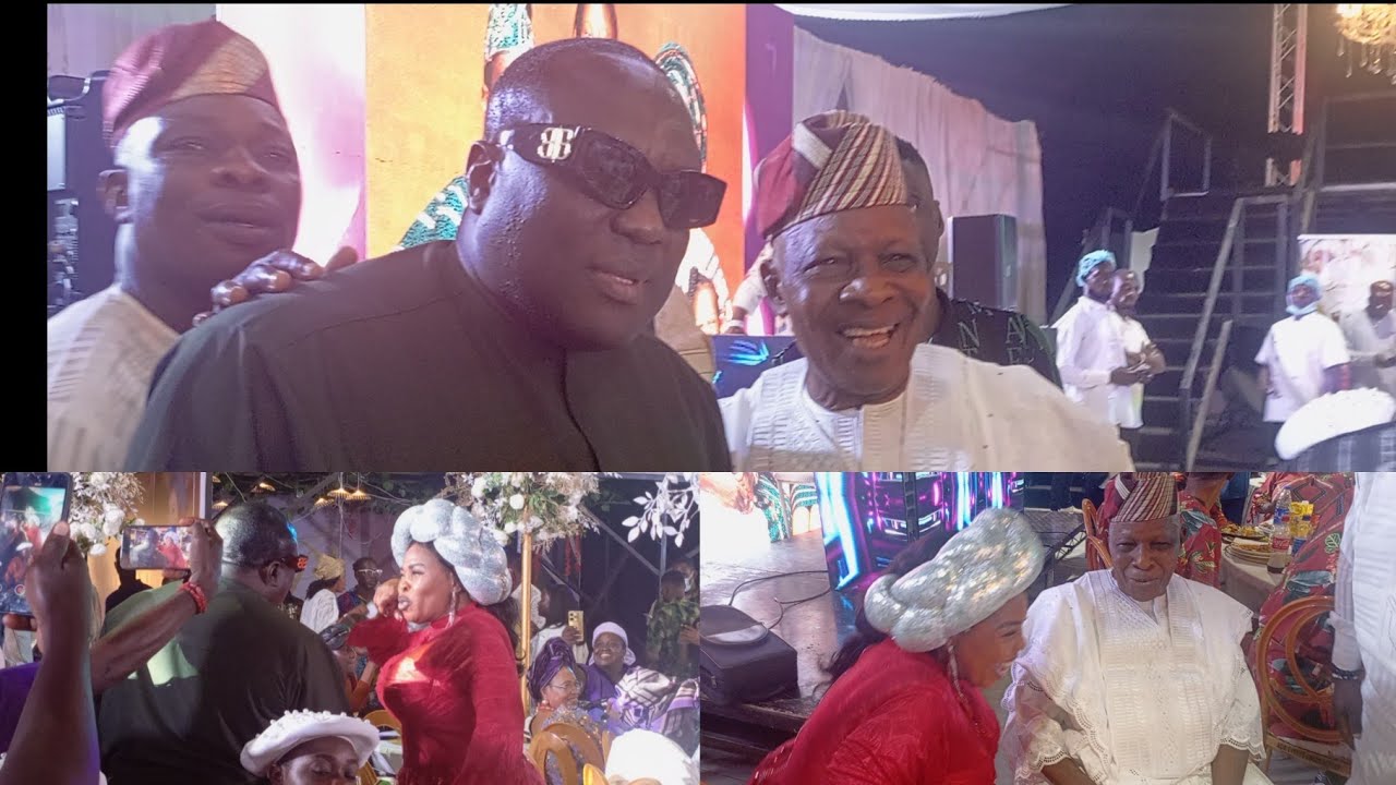 A Whole Man Crying When See Legendary Babawande With Saheed Osupa And Tope Alabi At 9Th Event Ikeja