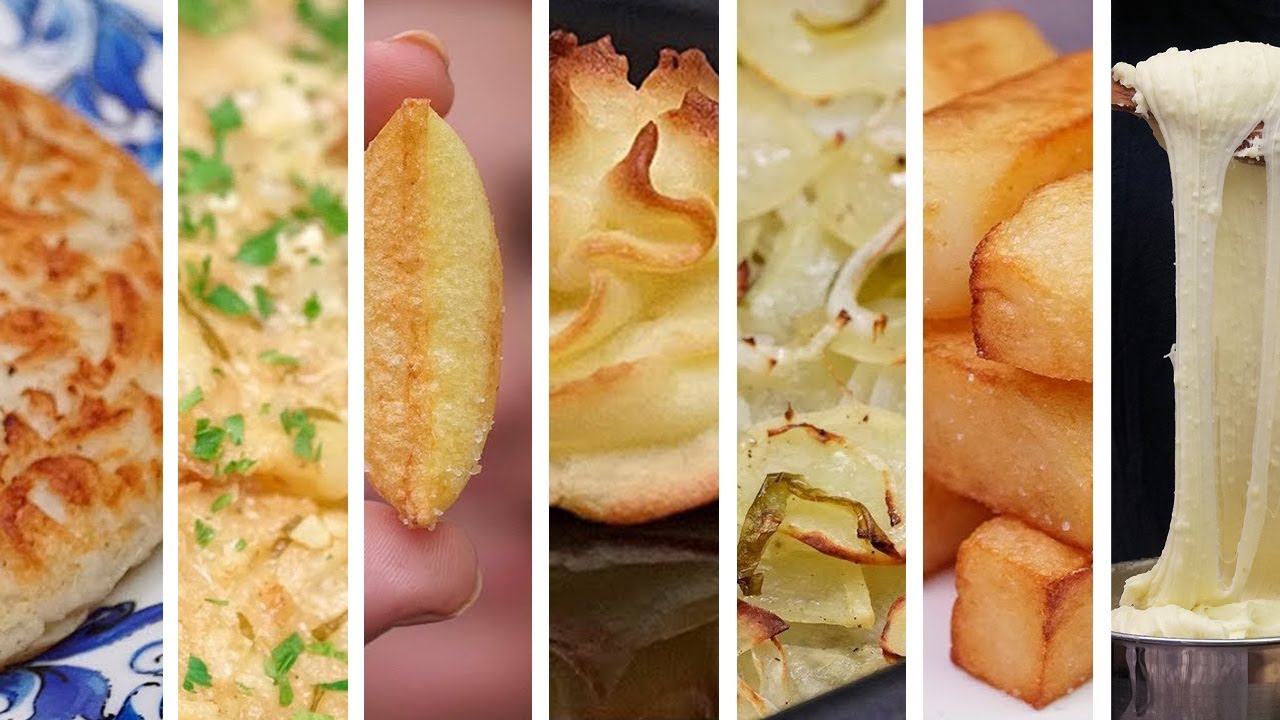 LAS 7 MEJORES GUARNICIONES CON PATATA