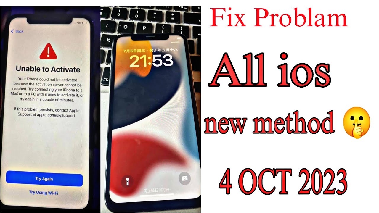 How to Fix | Unable to activate iphone  A to Z Problam Fix Full video new OCT 2023