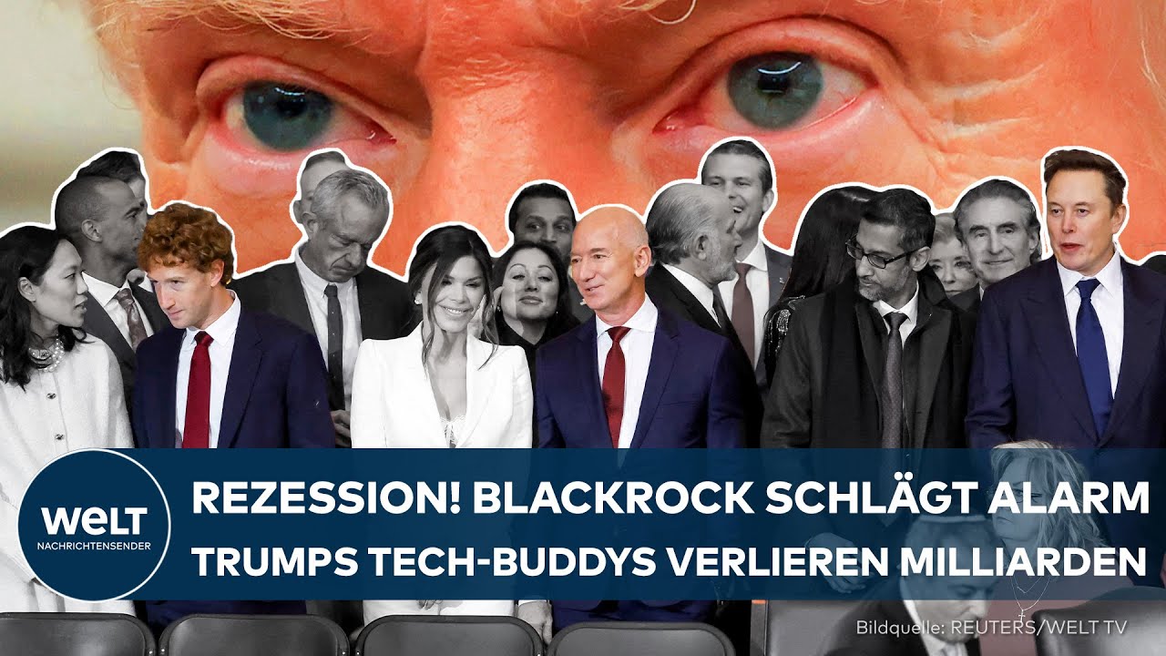 CHAOS AN DEN BÖRSEN! EU-Angebot für Zoll-Deal abgelehnt - Trumps Tech-Buddys verlieren Milliarden
