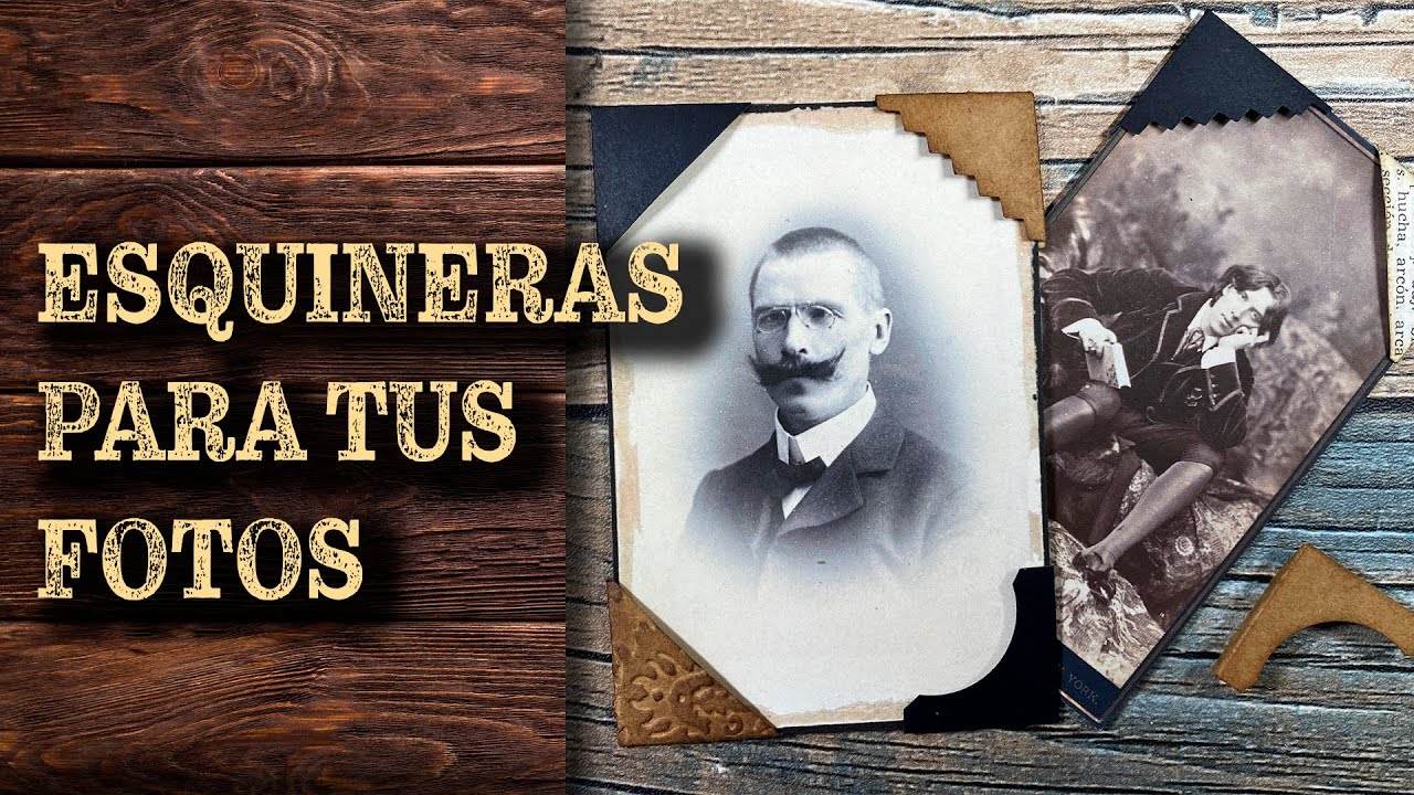 Cómo hacer esquineras para tus fotos. Muy fácil!!!