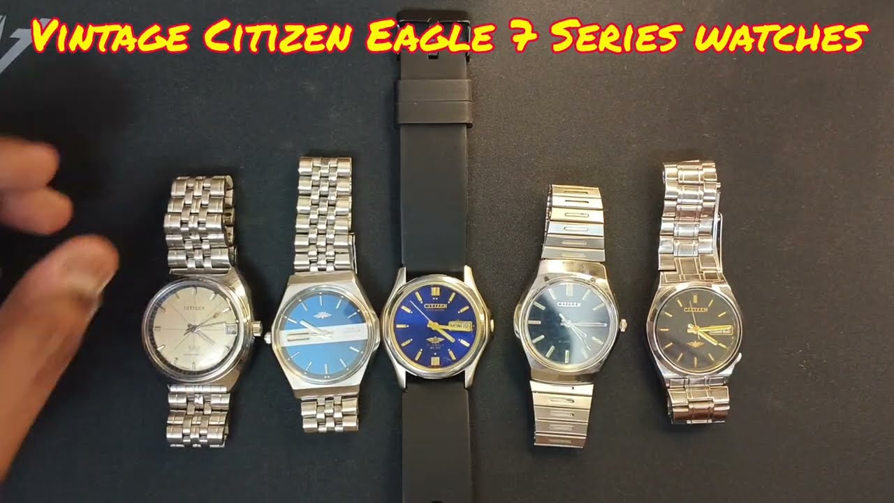 Citizen Eagle 7 Series - Vintage Watch Review