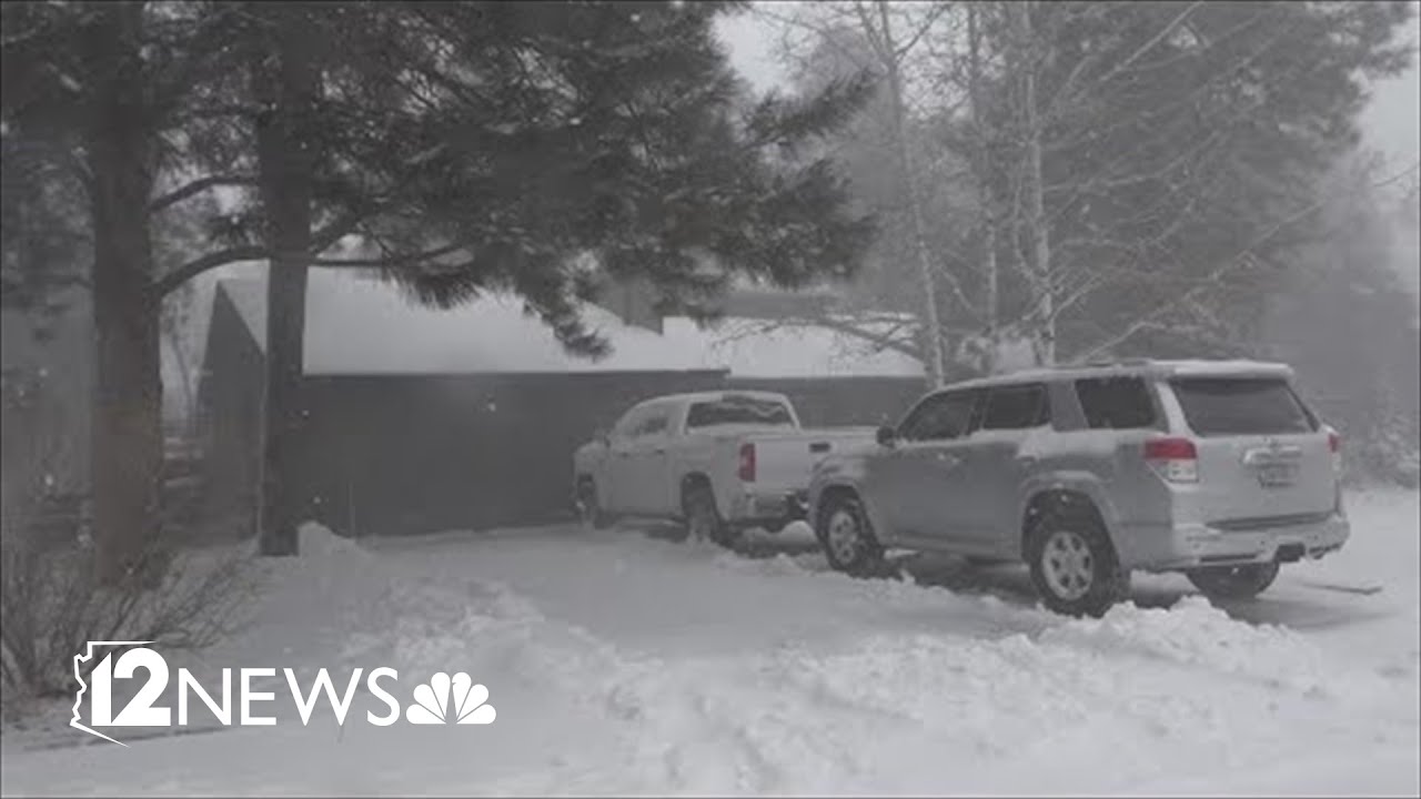 Flagstaff hit hard by snow and strong winds