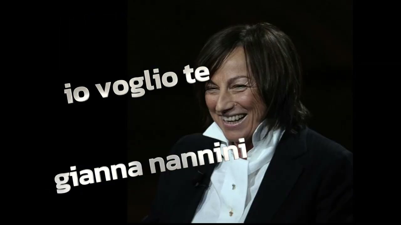 io voglio te- con testo- Gianna Nannini