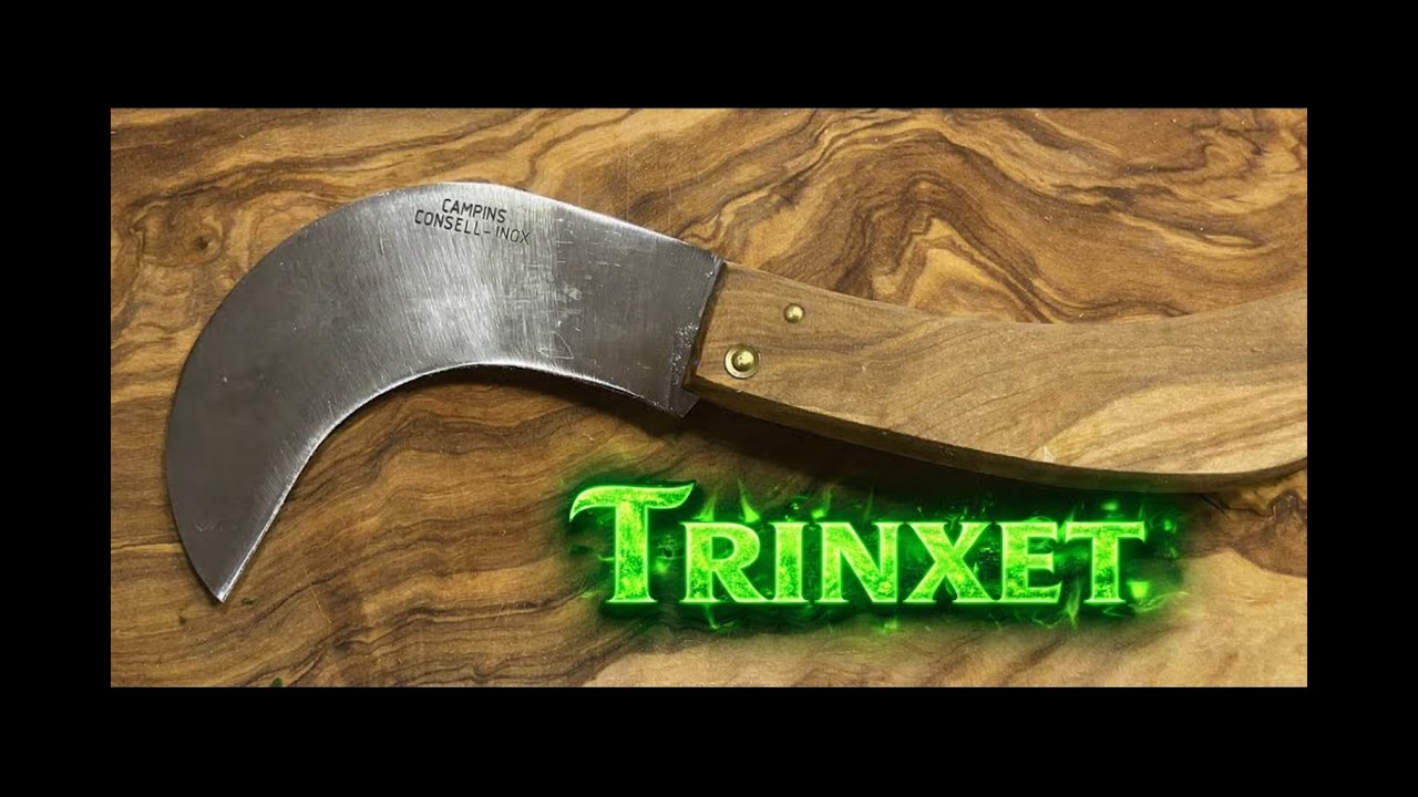 Trinxet (Typical knife of Mallorca) made by Joan Campins (Mallorca, Spain)