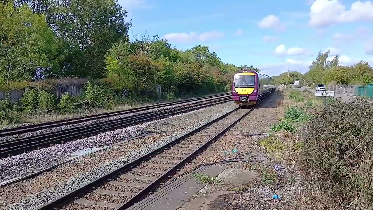 Trains at Syston 16/9/2025