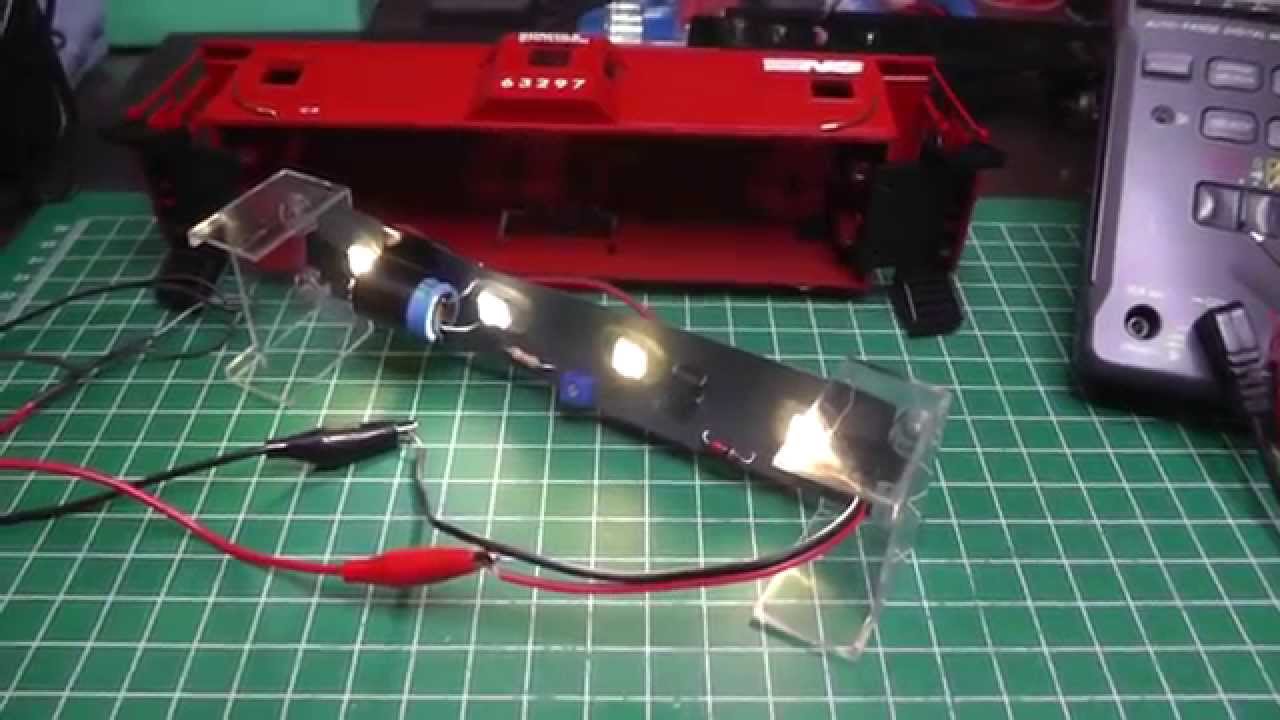 LED Lighting Conversion - MTH Caboose