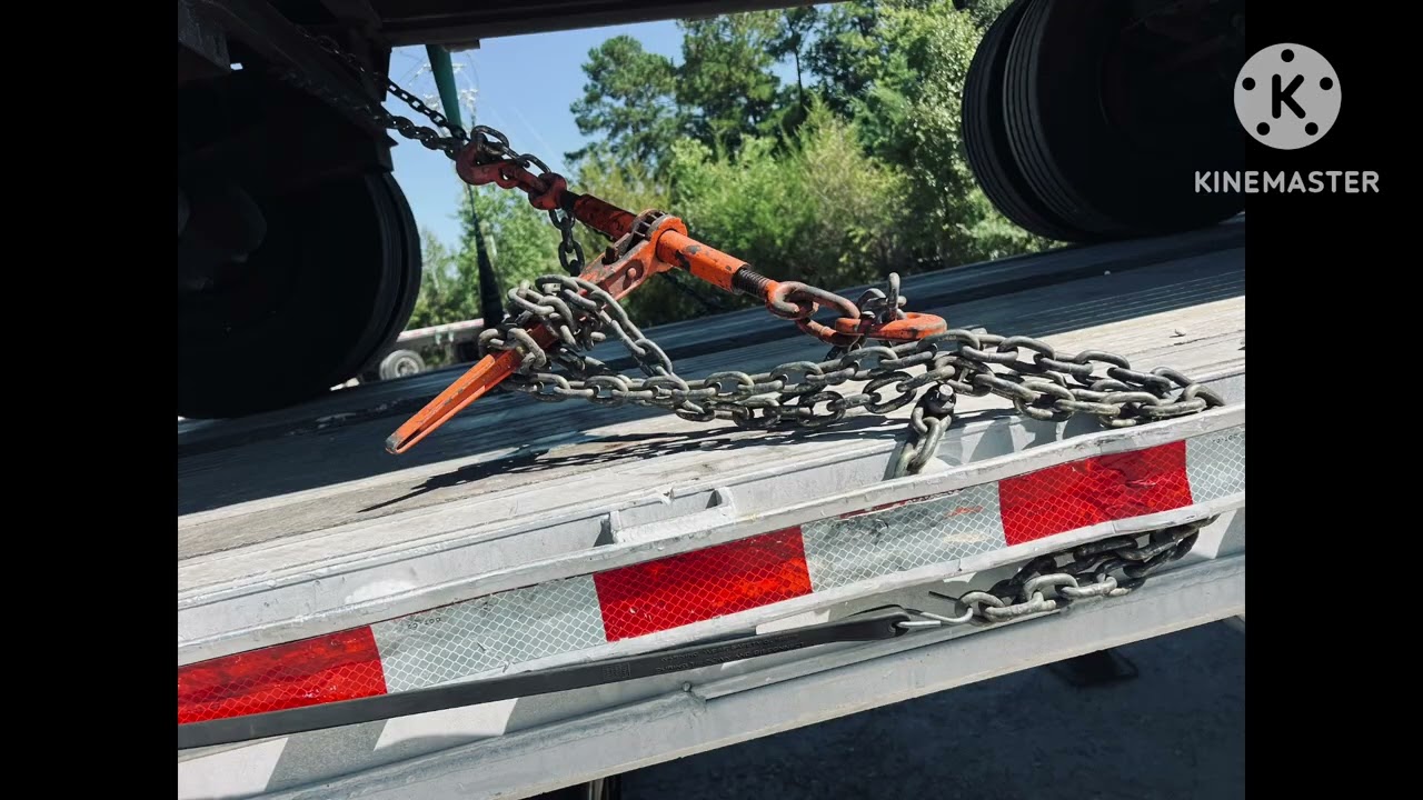 Securing double stack trailers 