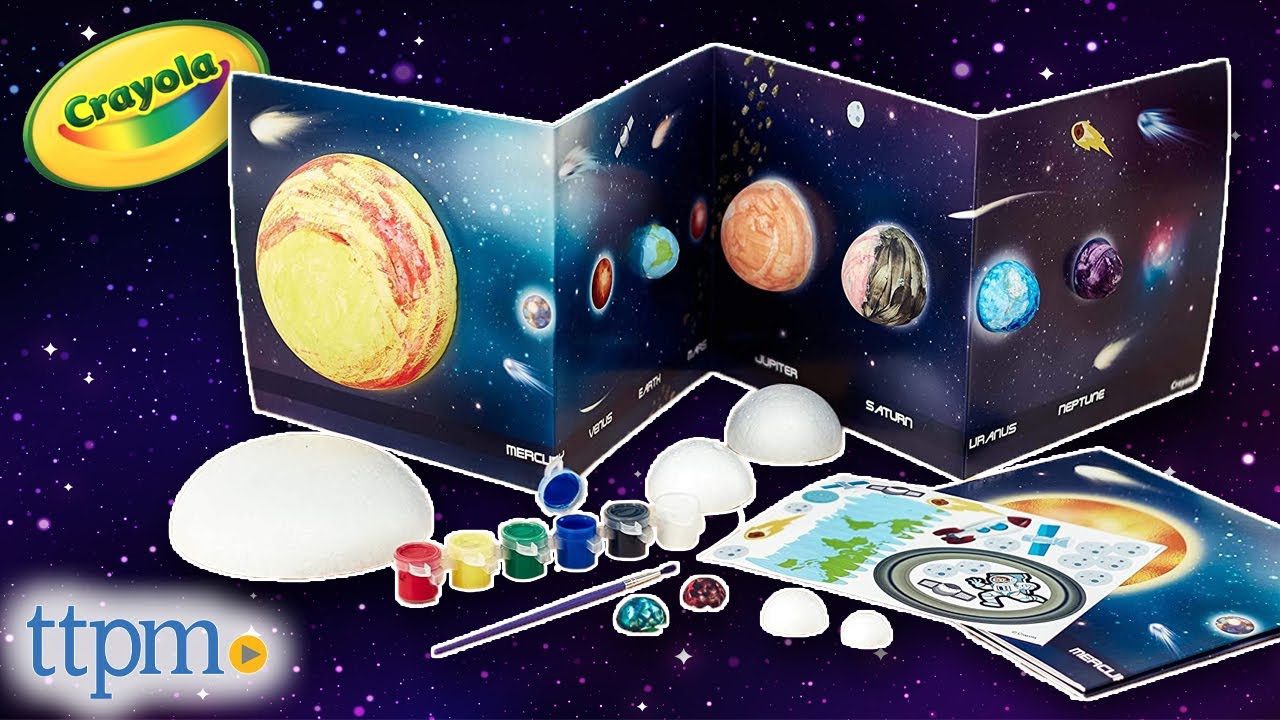 STEAM Space Science Kit from Crayola Review 2021 | Arts & Crafts | TTPM Toy Reviews