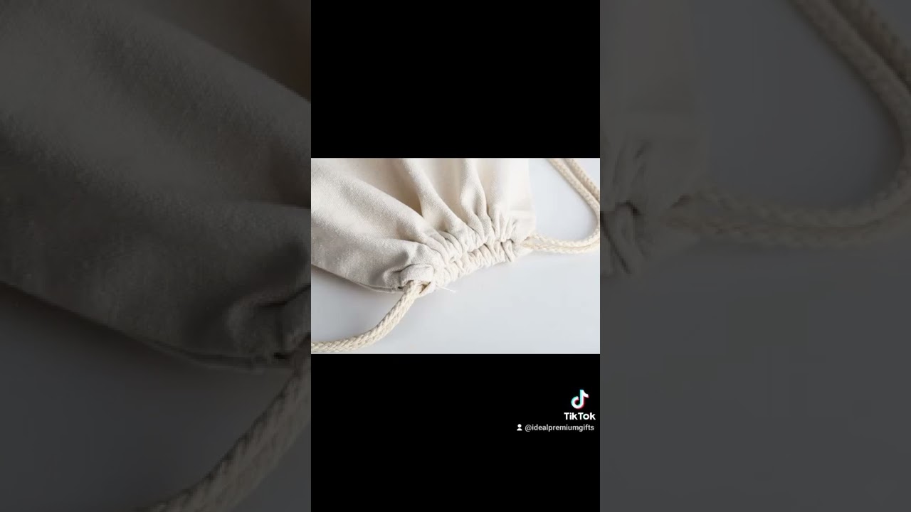 Cotton Drawstring Pouch
