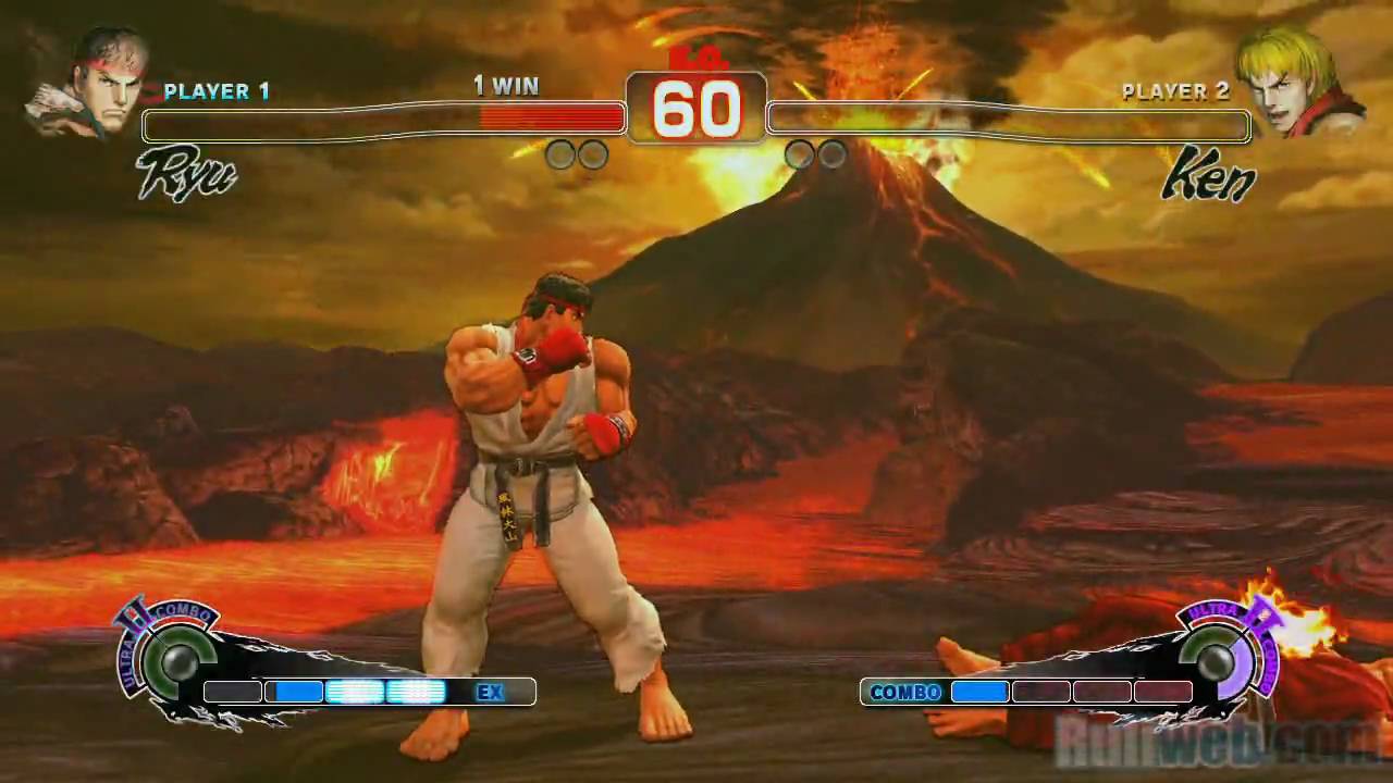 Super Street Fighter IV 'Ryu (Poongko) vs Ken #2 Gameplay' TRUE-HD QUALITY