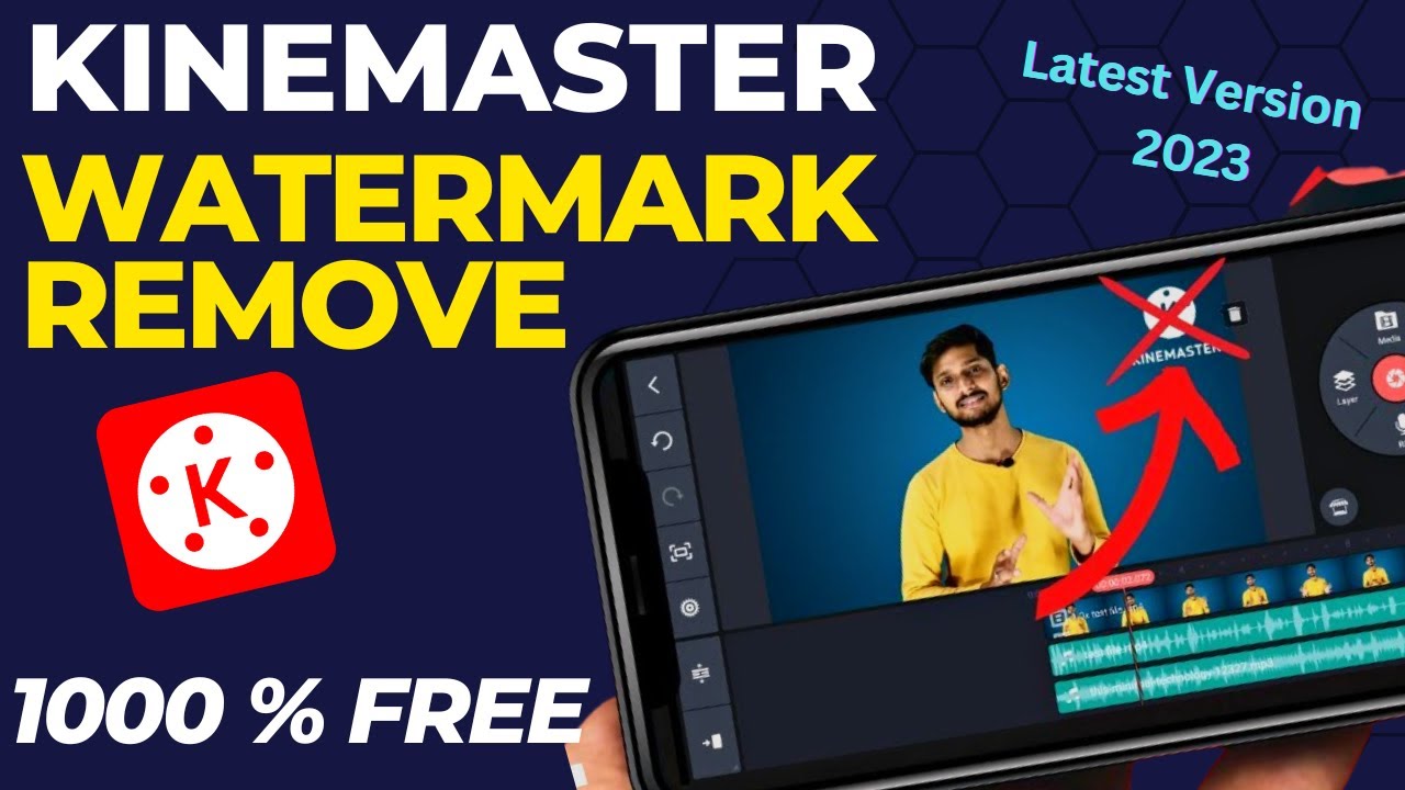 How to remove Kinemaster watermark 2023 || Kinemaster ka logo kaise hataye 2023