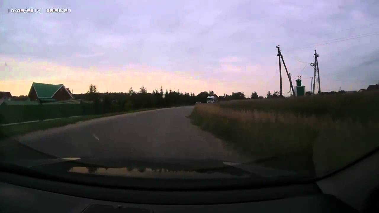 Авария в Смоленске 10 09 2014