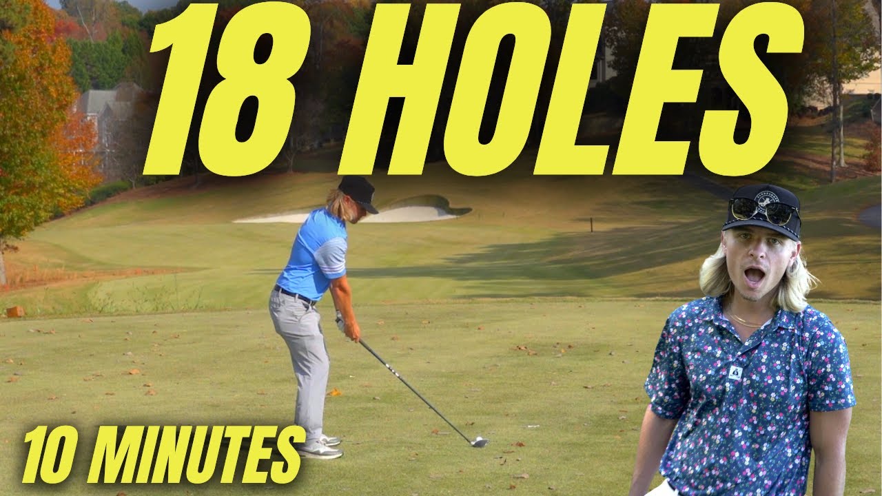 18 HOLES IN 10 MINUTES! W/SHOT TRACER