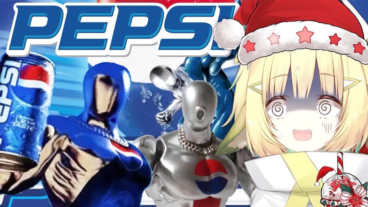 ⚡Pikamee Reacts to FUNNY PEPSI MAN COMMERCIALS
