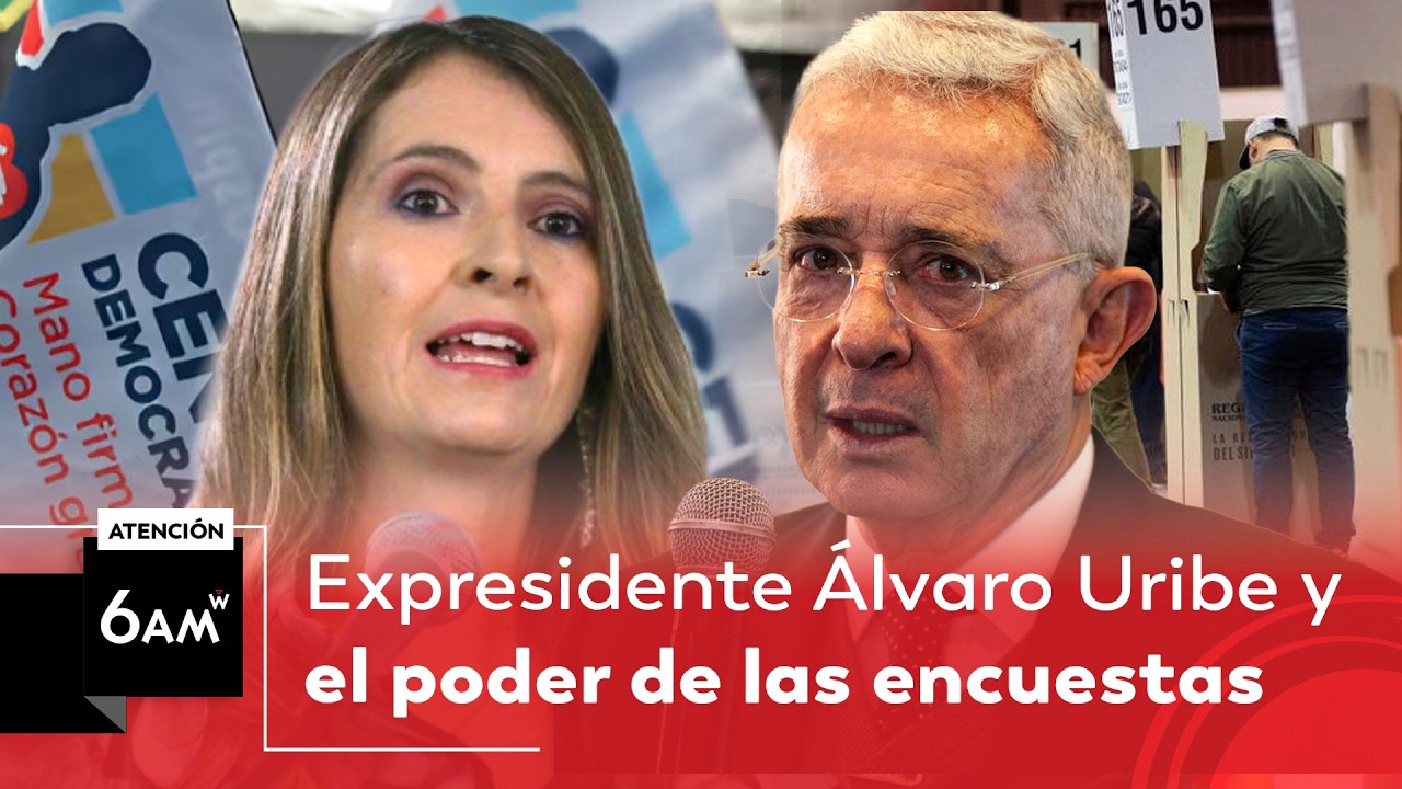 Álvaro Uribe analiza futuro de la ‘Gran Consulta’ y fragmentación del voto de oposición | 6AM W