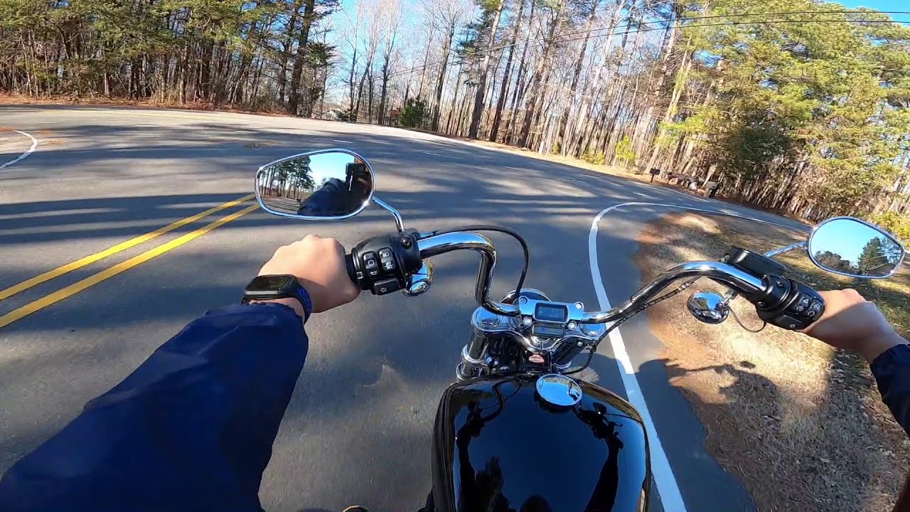 Curvy Roads on a 2020 Softail Standard