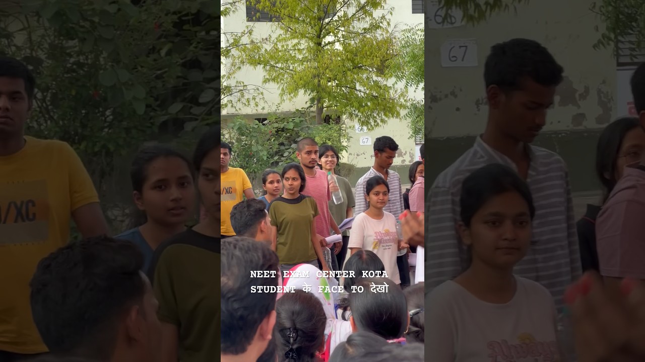 Neet Exam Center Student Reaction After NEET EXAM #neet #kota #neet2024 #paperleak