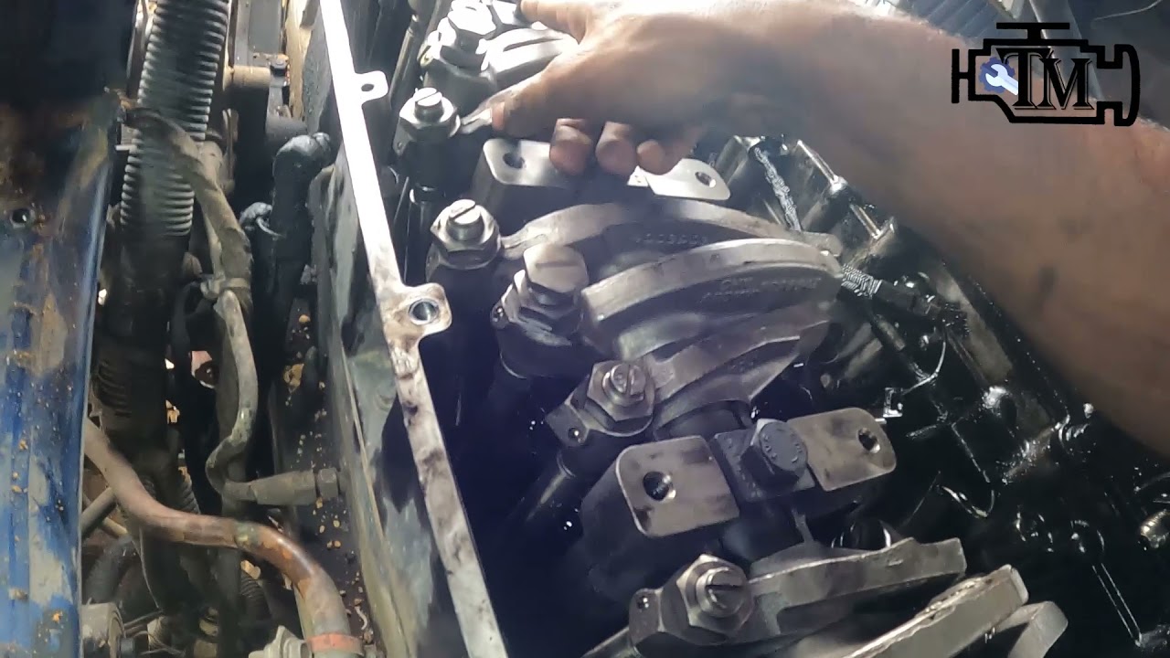 COMO CALIBRAR VALVULAS E INYECTOR DEL MOTOR ISM