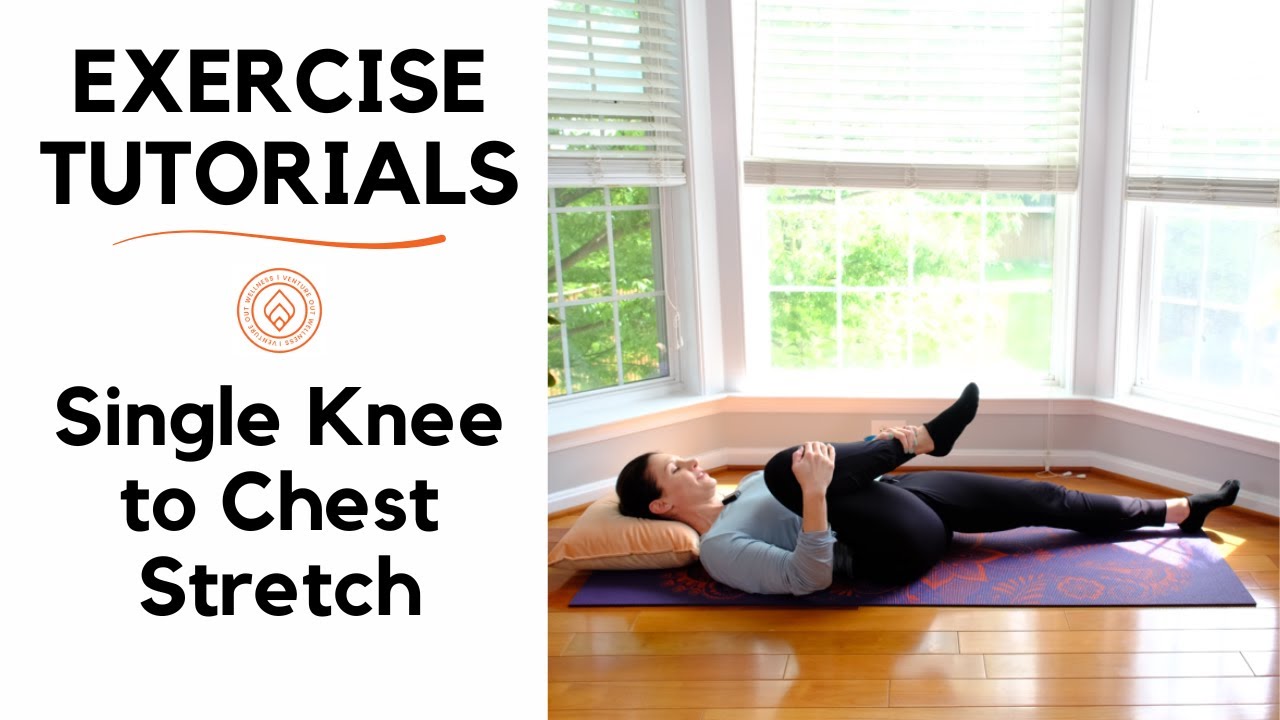 How to Perform the Single Knee to Chest Stretch | Exercise Tutorial