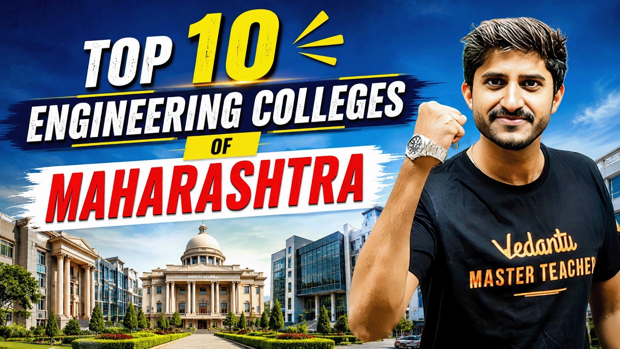 Top 10 Engineering Colleges of Maharashtra 🔥 Complete Ranking 2026 | Govind Sir