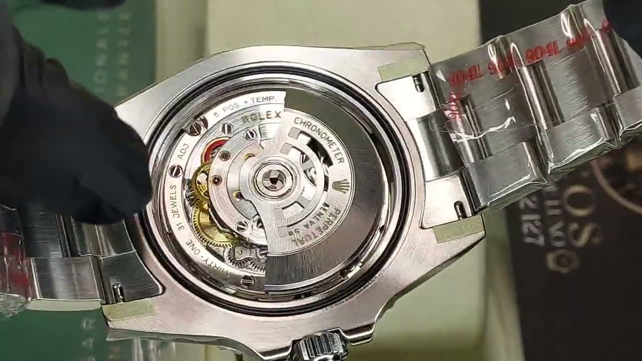 Submariner Date Preto 2025 (SUPERCLONE) Máquina ETA 3235 - Clean Factory - Ref 126610LN