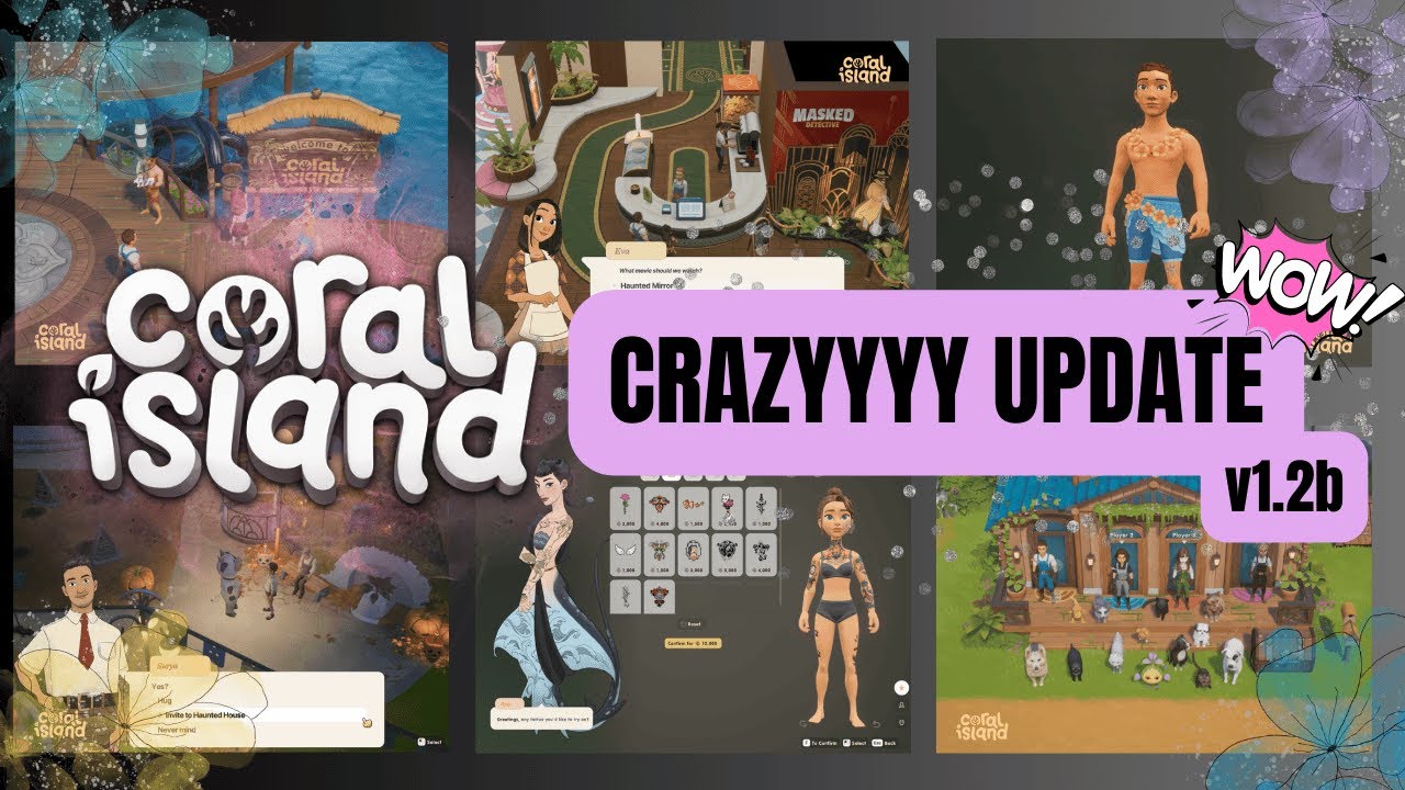 4. Adventskalender-Türchen 🎄✨ Coral Island v1.2b 🌺 Riesiges krasses Update! 🤯🐟🐓 @CoralIslandGame