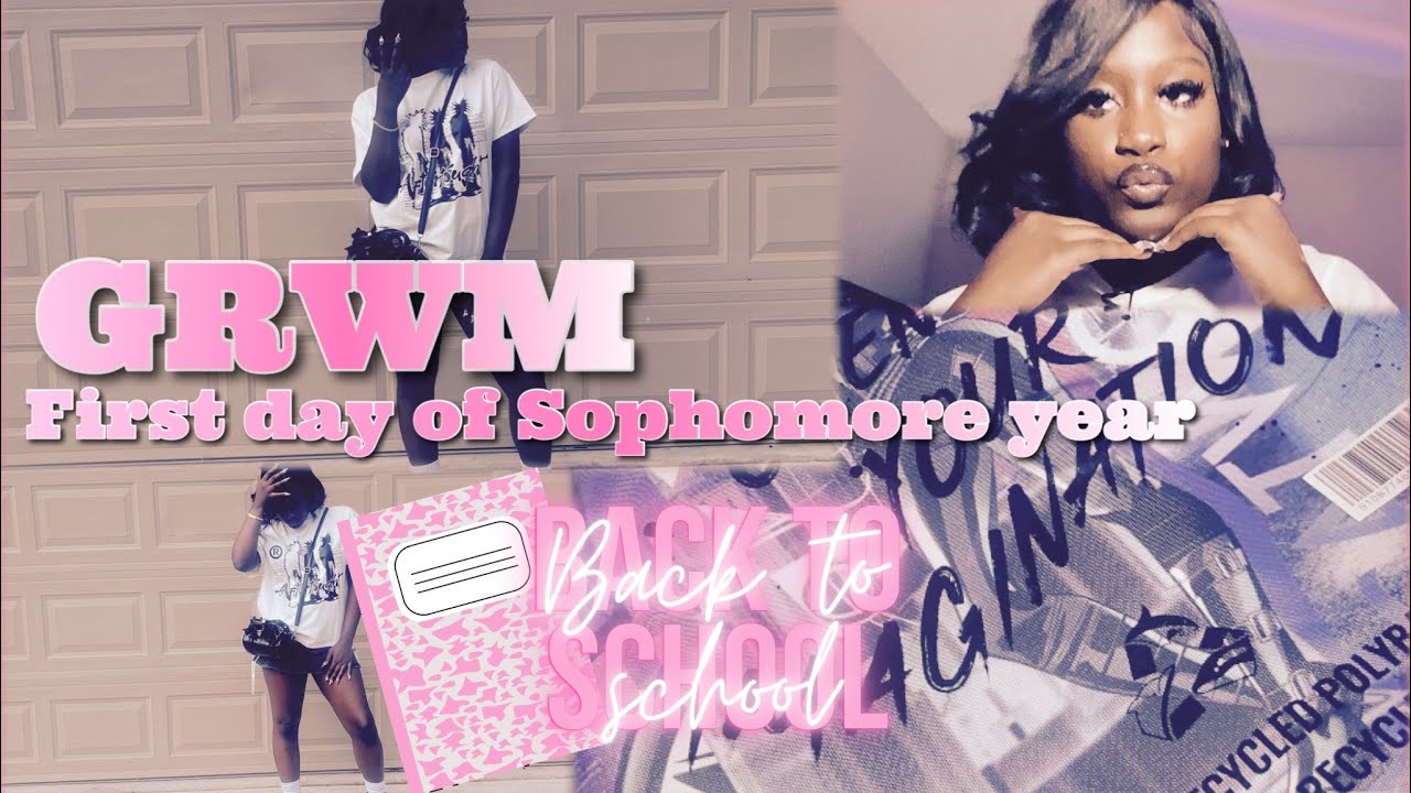 GRWM for the First Day of Sophomore Year 💅 | Back to School 2025 Vlog