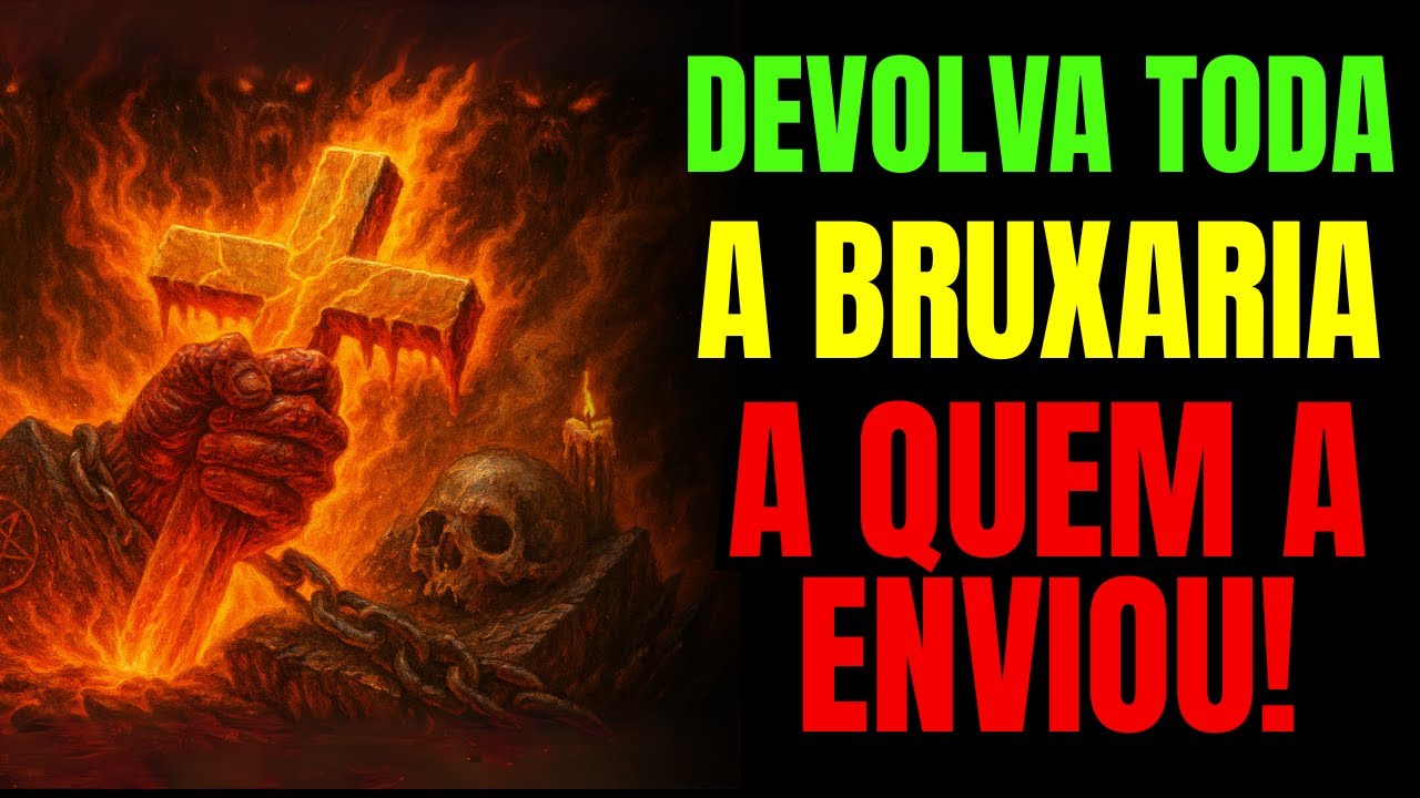 O SALMO PROIBIDO QUE DEVOLVE A BRUXARIA A QUEM TE ENVIOU! 