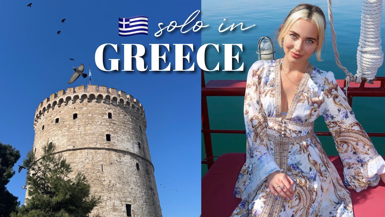 SOLO in GREECE VLOG 🇬🇷 let's explore Thessaloniki!