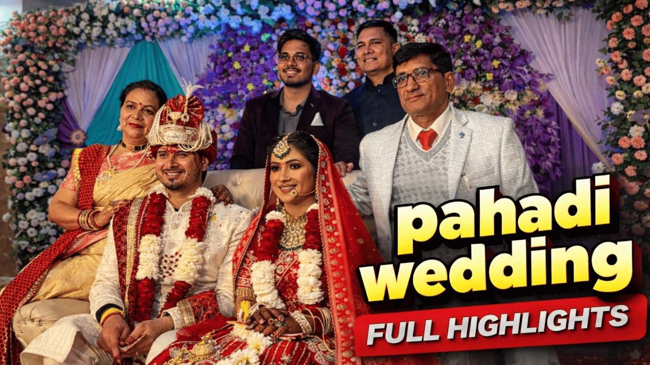 Wedding Day Vlog | Pahadi Rituals & Emotional Moments | Indian Wedding | Dhiru Rawat Pahadi