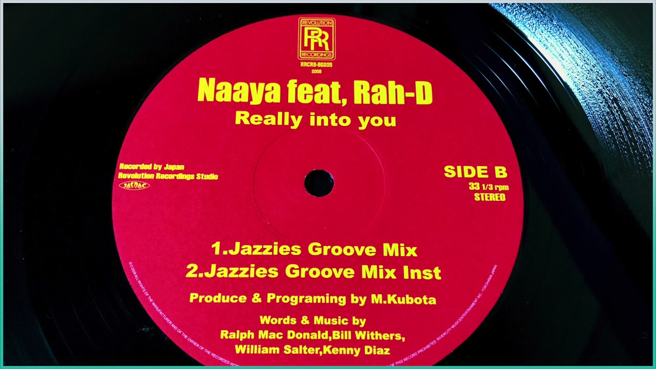 Naaya Feat. Rah-D / Really Into You (Jazzies Groove Mix)