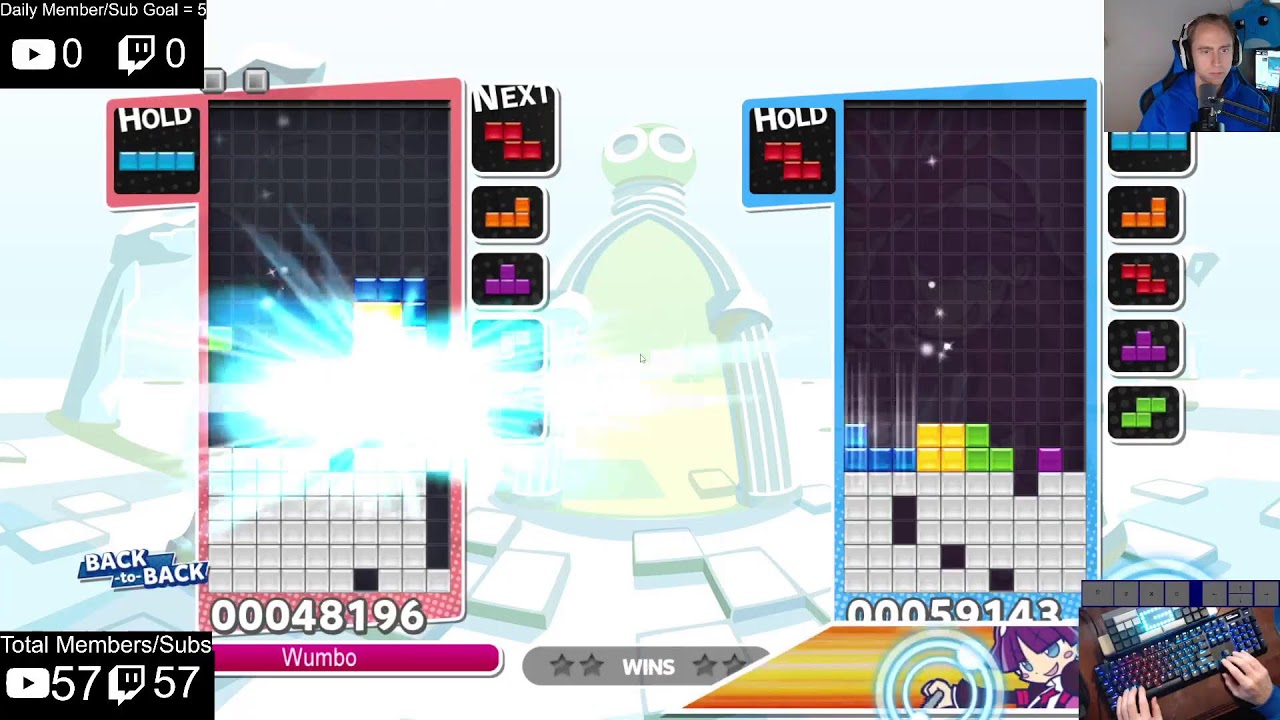 LIVE - Puyo Puyo Tetris! Come Snipe Me (PC) Daily Wumbo Livestream 1-27-26