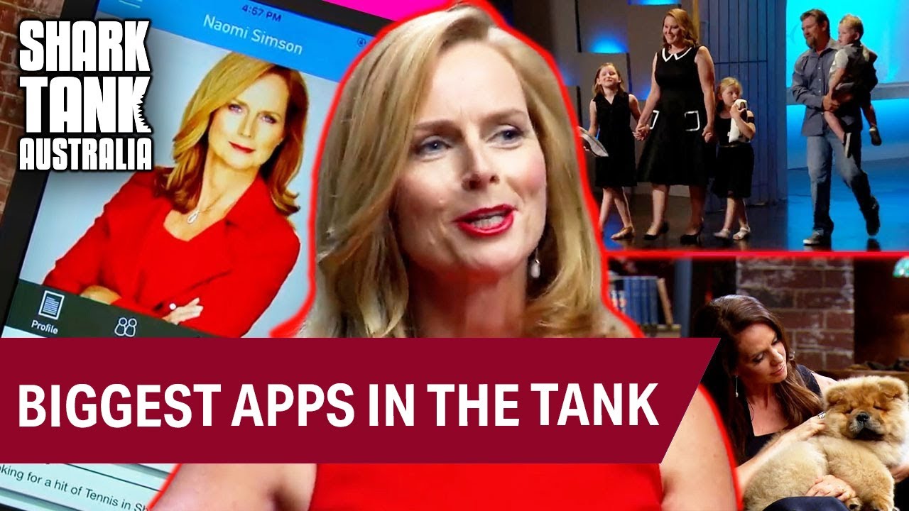 Top 4 Best Phone App Pitches 📲 (Part 2) | Shark Tank Australia