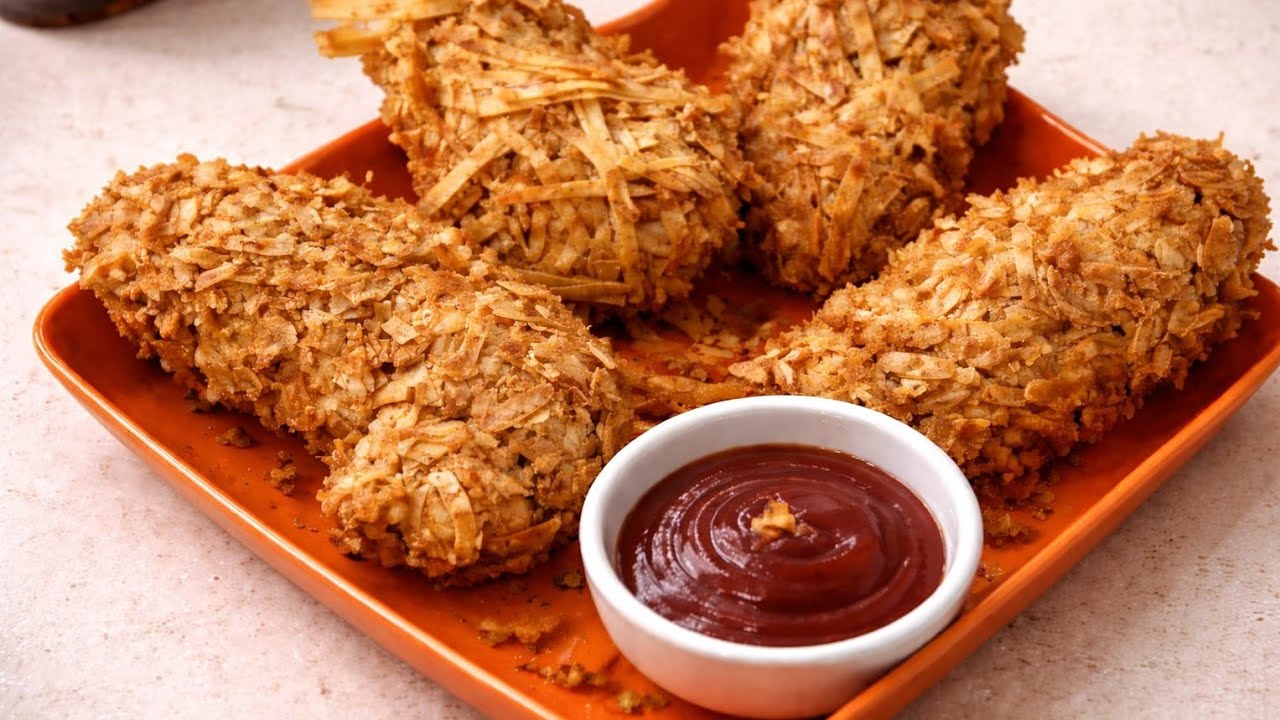 Crispy Thread CHICKEN Recipe |Ramdan Special Recipe by @Simplecookinng 