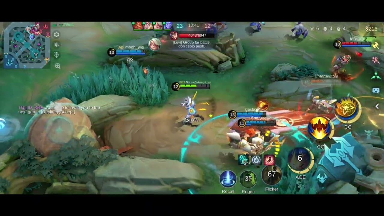 Gatotkaca 1 Hour [Part 6] | Gatotkaca Fighter Mobile Legend Bang Bang Gameplay | y2bayu Channel