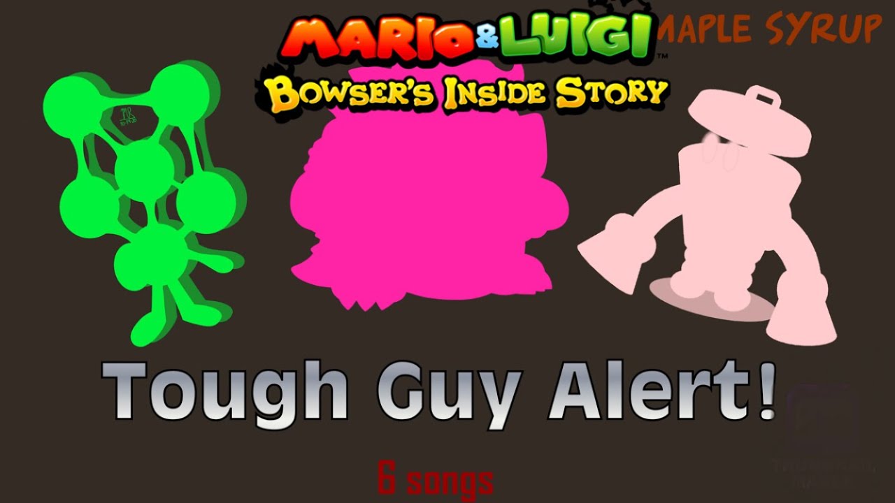 Tough Guy Alert Mashup 7 Songs Mario & Luigi Bowser’s Inside Story [ NEW! ]