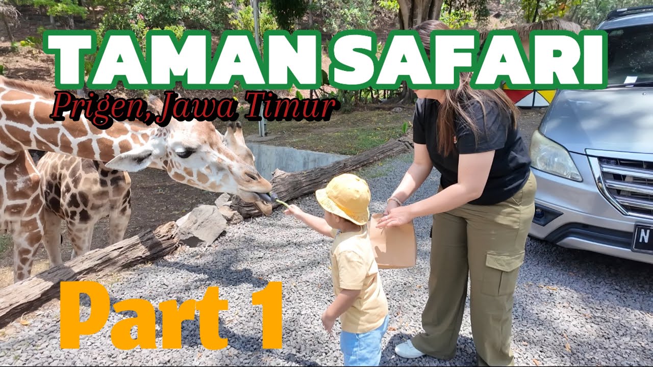 Taman Safari Part 1, Abe happy yeay !!