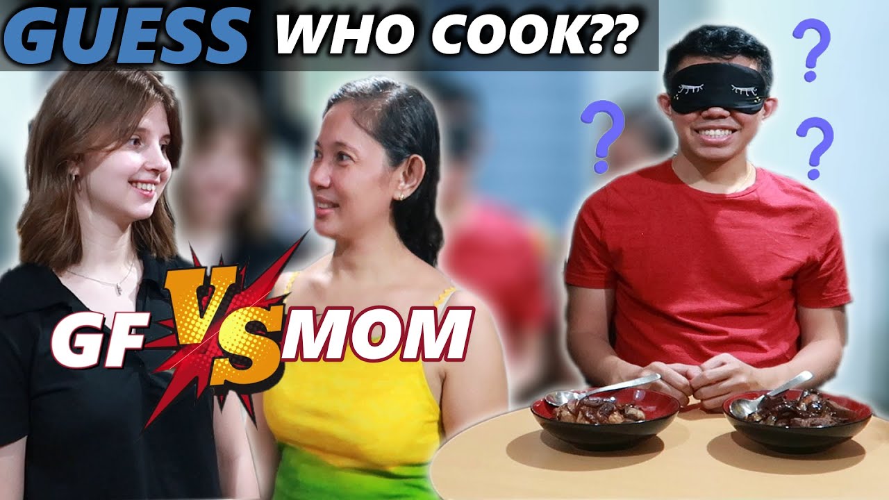 MY GIRLFRIEND TRIES TO RECREATE MY MOM'S RECIPES(ADOBO,SISIG,SPAGHETTI)