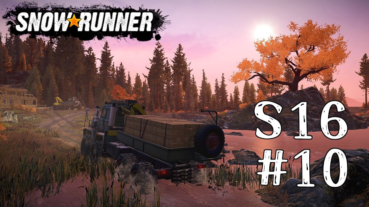 【SnowRunner S16-10】ゼルテンリバー山脈の仕事に取りかかる！ / Season 16 Playthrough【Washington】