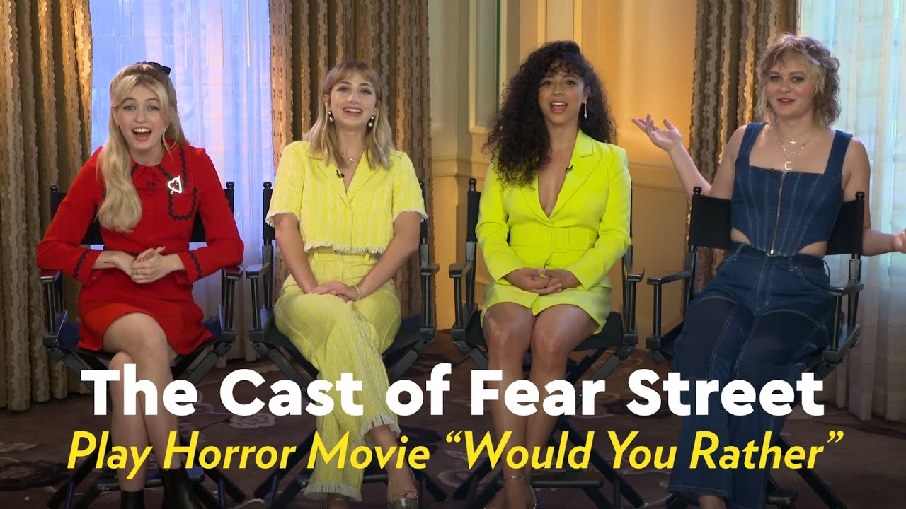 Fear Street Cast Plays Horror Movie 